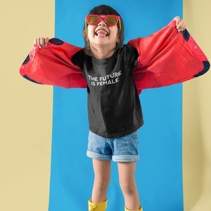 The Future Is Female T-Shirt -NB Onesie - XL Youth